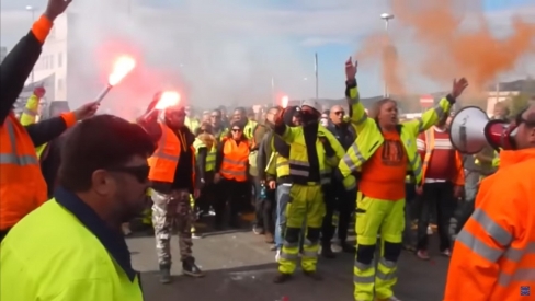 Triestes ostas dokeri solidaritātes vārdā streiko pret &laquo;green pass&raquo;. Papildināts: streiks online