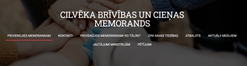 CILVĒKA BRĪVĪBAS UN CIEŅAS MEMORANDS
